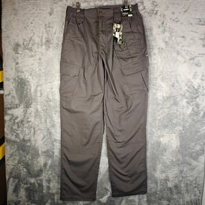 CQR Tactical Pants Mens 32x34 Charcoal Gray Ripstop Cargo Work Trousers TLP107